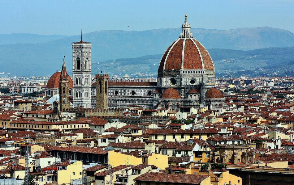 Vista de Florencia, cuna del Humanismo y del Renacimiento