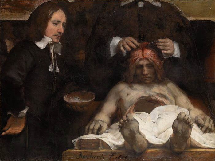 Imagen 6: Rembrandt Harmenszoon van Rijn, Lección de anatomía del doctor Jan Deyman, 1656, Rijksmuseum, Ámsterdam