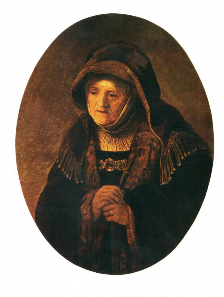 Imagen 11: Rembrandt Harmenszoon van Rijn, La madre del artista, 1639, Kunsthistorisches Museum, Viena