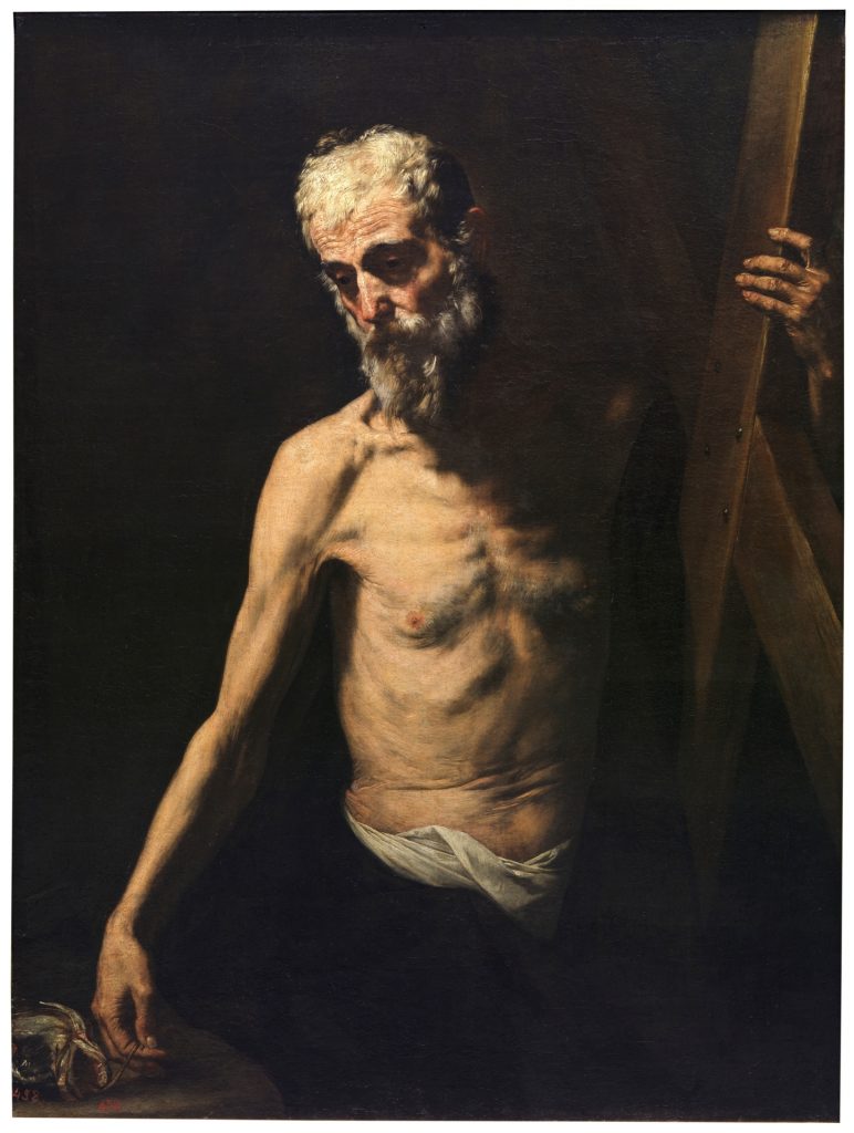 Imagen 10: José de Ribera, Il Spagnoletto, San Andrés, 1630, Museo del Prado, Madrid